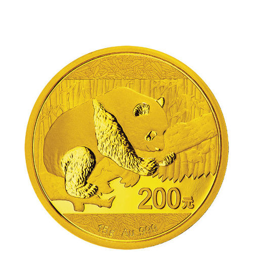 2016 15 Gram Chinese Gold Panda Coin