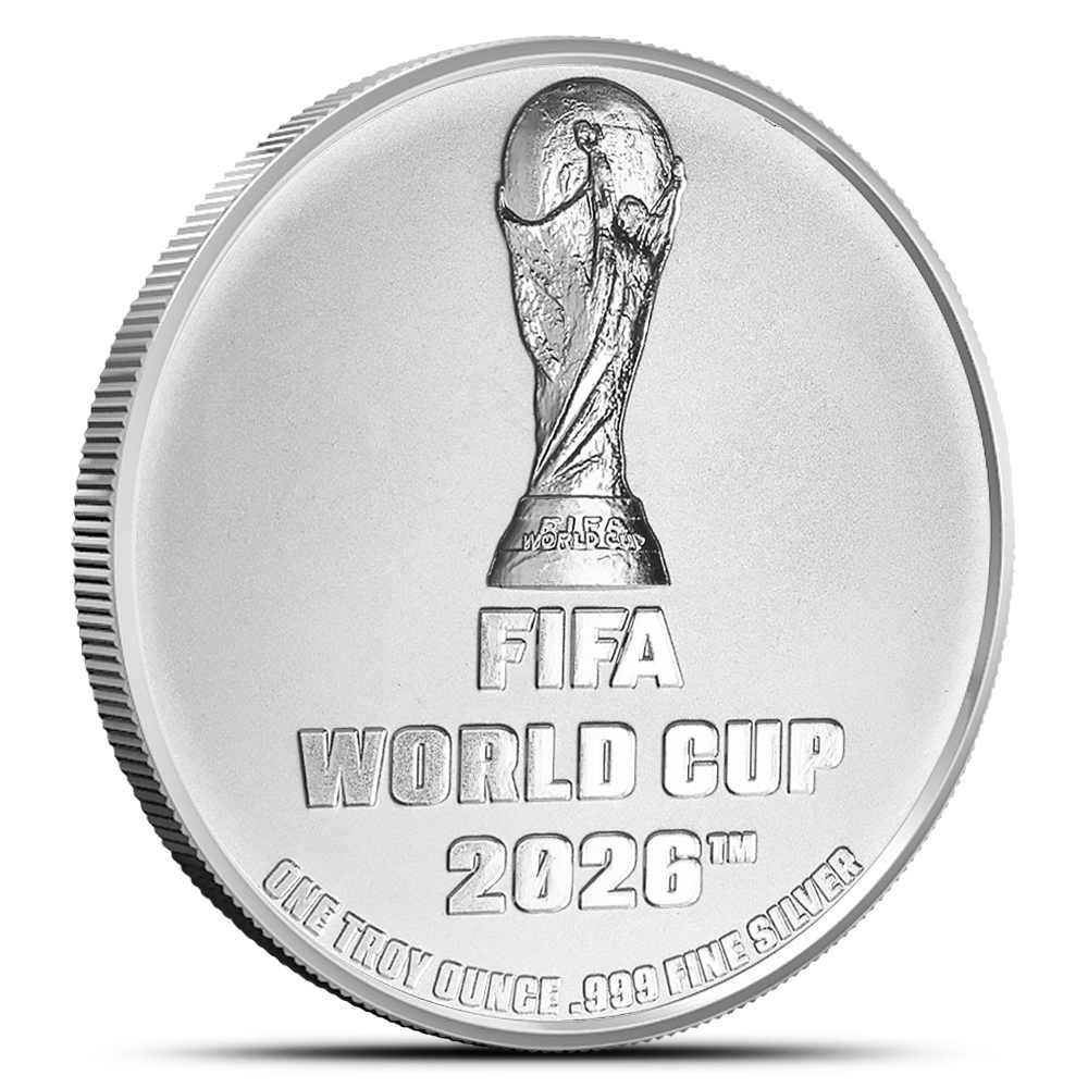 FIFA100周年記念銀貨 1 oz FIFA World Cup 2026 Silver Round (New) | eBay