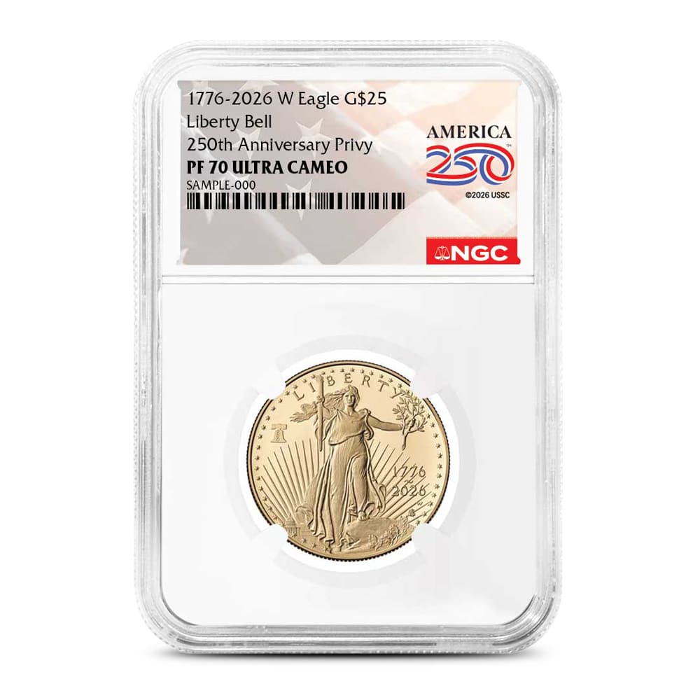 2026-W 1/10 oz Proof American Gold Eagle Coin NGC PF70 UCAM (Dual