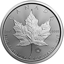 Canadian Platinum Maple Leafs