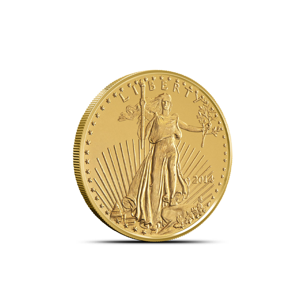 2014 1/10 oz American Gold Eagle Coin