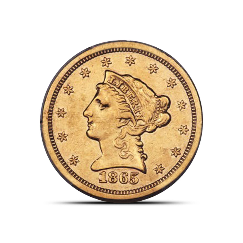 Pre-33 $2.50 Liberty Gold Quarter Eagle Coin (XF)