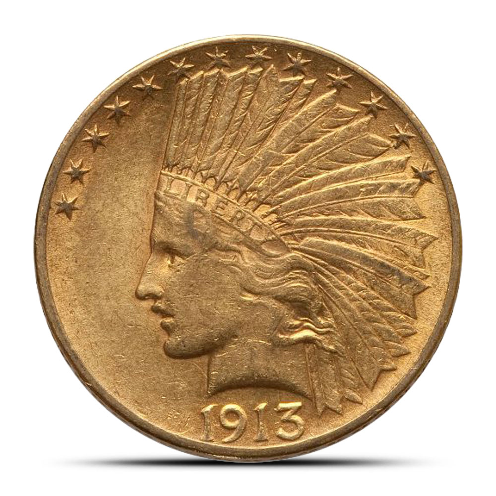 Pre-33 $10 Indian Gold Eagle (XF)