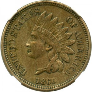 1860 Indian Head Penny