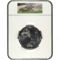 2015 5 oz ATB Blue Ridge Parkway Silver Coin NGC MS69 DPL ER
