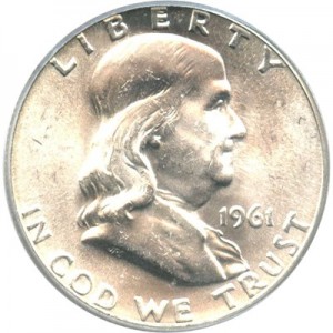 1961 Franklin Half Dollar