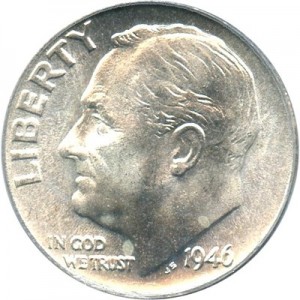 Roosevelt Dime (1946-1964)