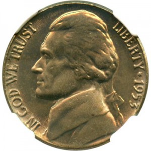 1953 Jefferson Nickel