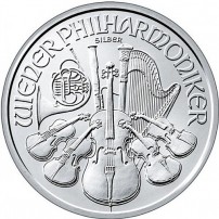 2016 1 oz Austrian Silver Philharmonic Coin (BU)
