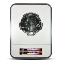2015 5 oz ATB Homestead Silver Coin NGC MS69 DPL (Varied Label)