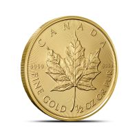2017 1/2 oz Canadian Gold Maple Leaf Coin (BU)