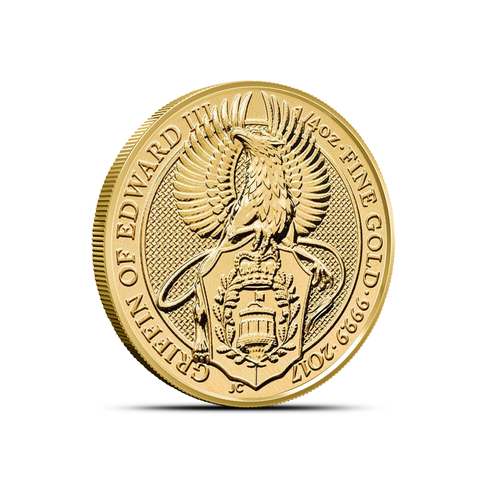 2017 1/4 oz British Gold Queen's Beast Griffin Coin