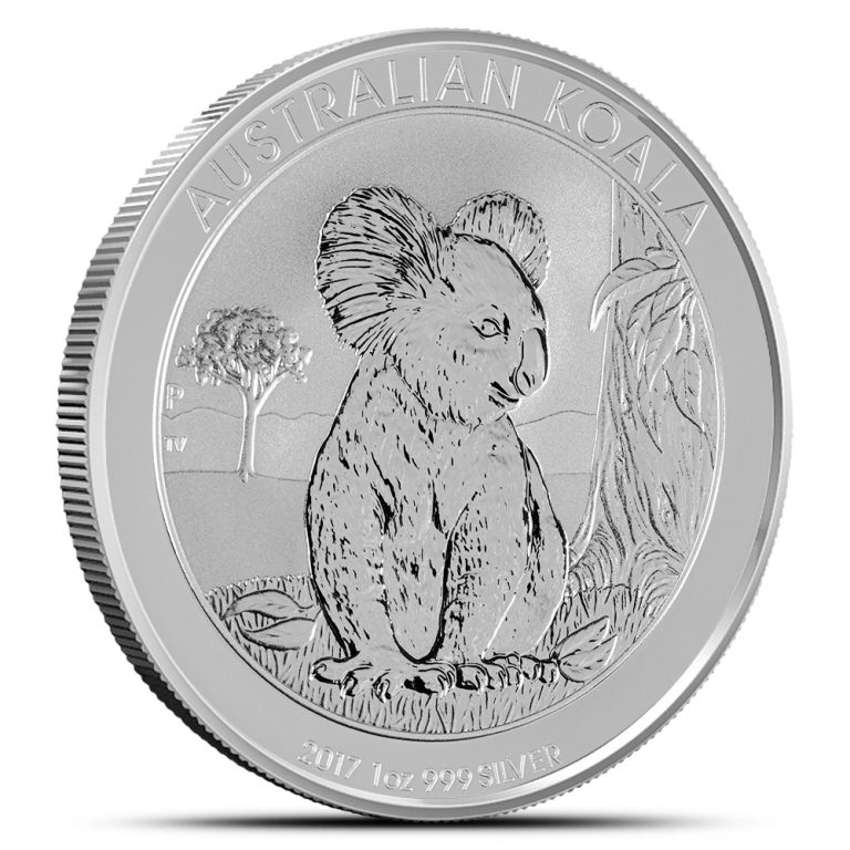 2017 1 oz Australian Silver Koala Coin (BU)