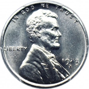 1943 Lincoln (Wheat) Penny