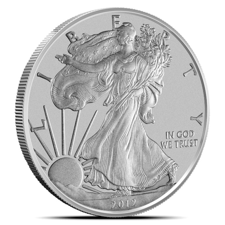 2012-S American Silver Eagle San Francisco Mint 75th Anniversary 2-Coin Set (Box + CoA)