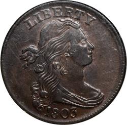 1803 Draped Bust Large Cent