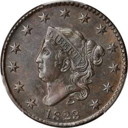 1823 Liberty Head Large Cent