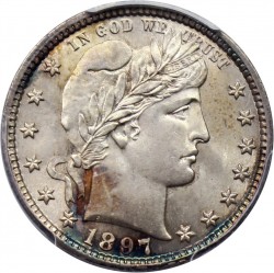 1897 Barber Quarter