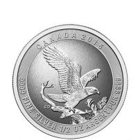 2015 1/2 oz Canadian Bald Eagle Silver Coin (BU)