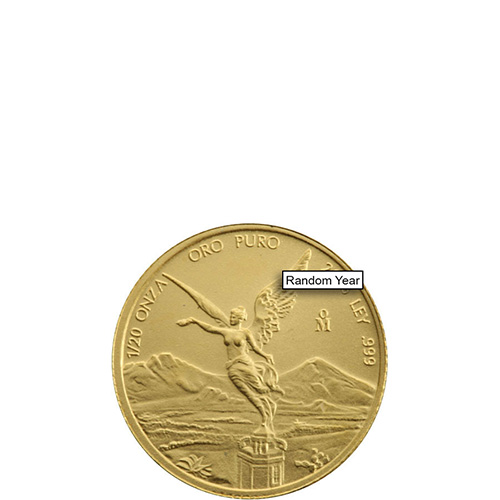 1/20 oz Mexican Gold Libertad Coin (Random Year)