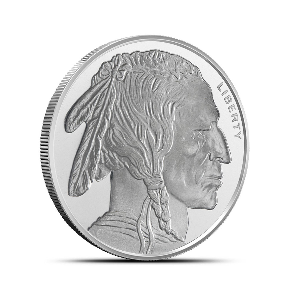 1/2 oz GSM Buffalo Silver Round (New)