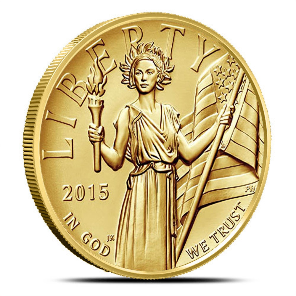 2015-W 1 oz American Liberty High Relief Gold Coin (Box + CoA)