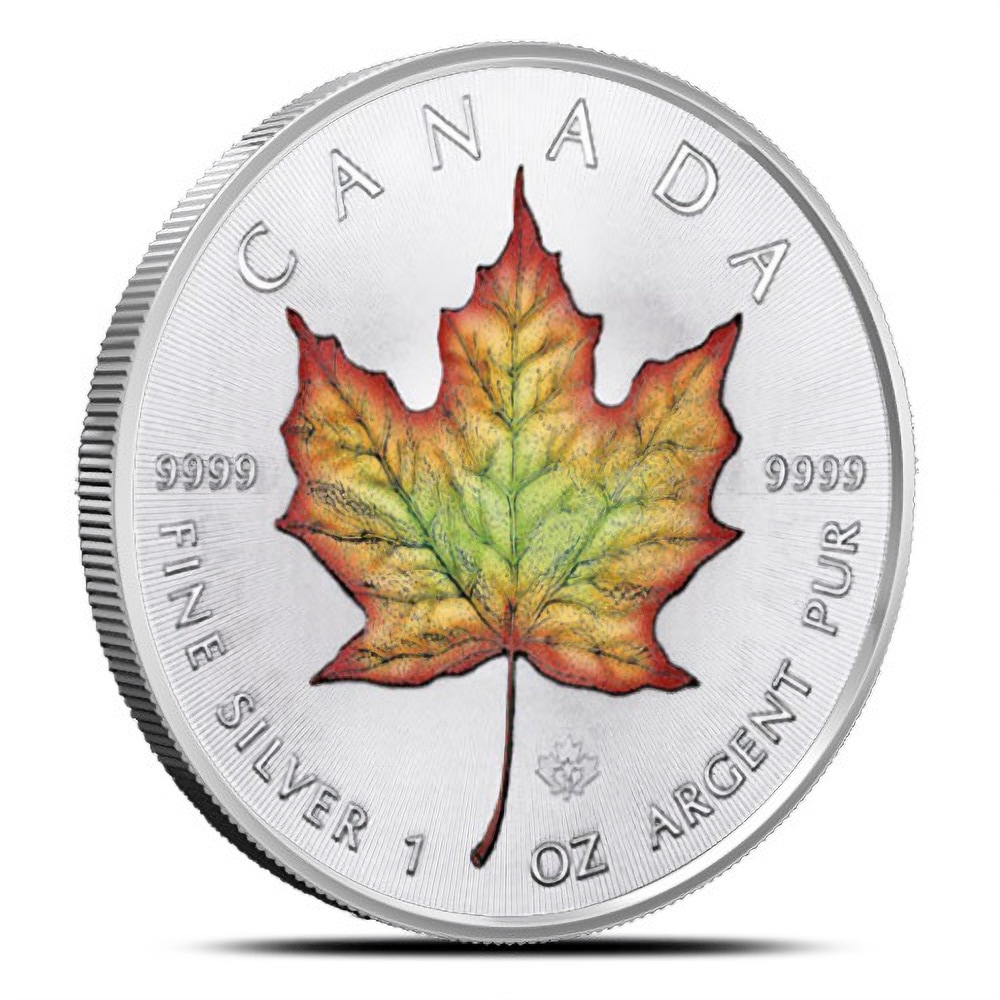 2019 1 oz Colorized Canadian Silver Maple Leaf Coins l JM Bullion™