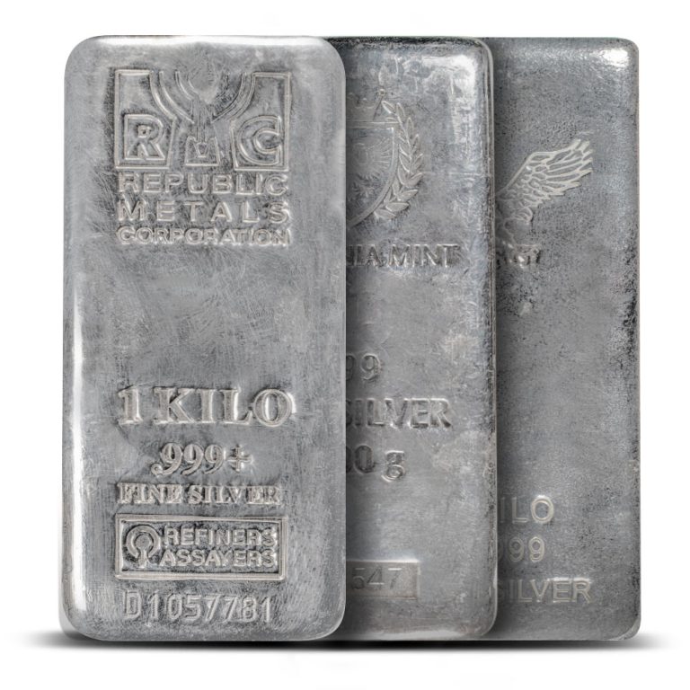 1 Kilo Silver Bar (Varied Condition, Any Mint)