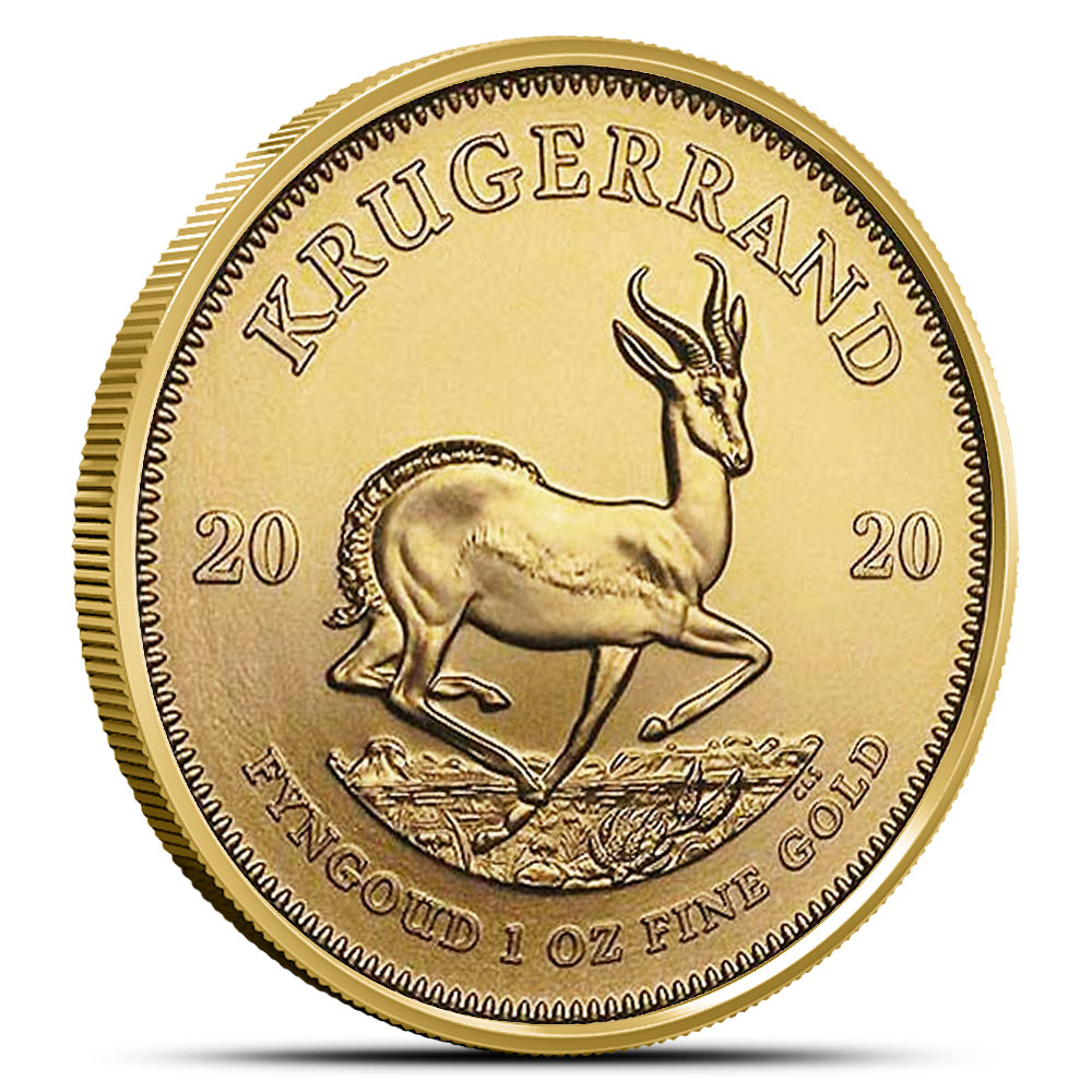 2020 1 oz South African Gold Krugerrand Coin (BU)