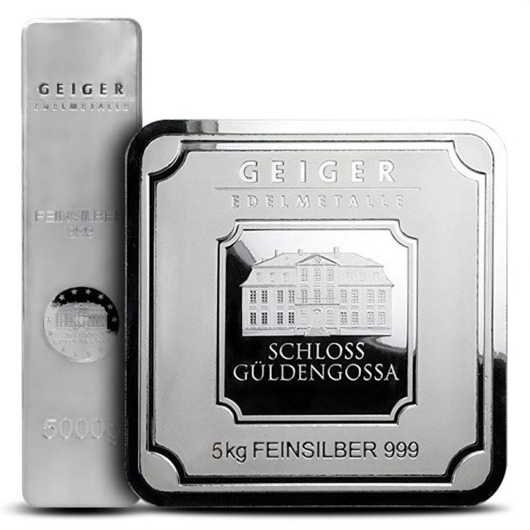 5000 Gram Silver Bar (Varied Condition, Any Mint)