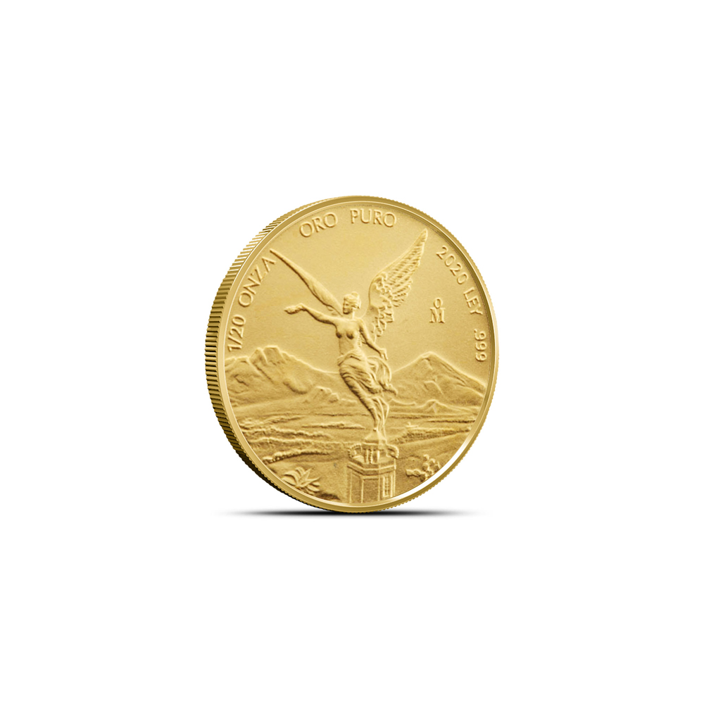 2020 1/20 oz Mexican Gold Libertad Coin (BU)