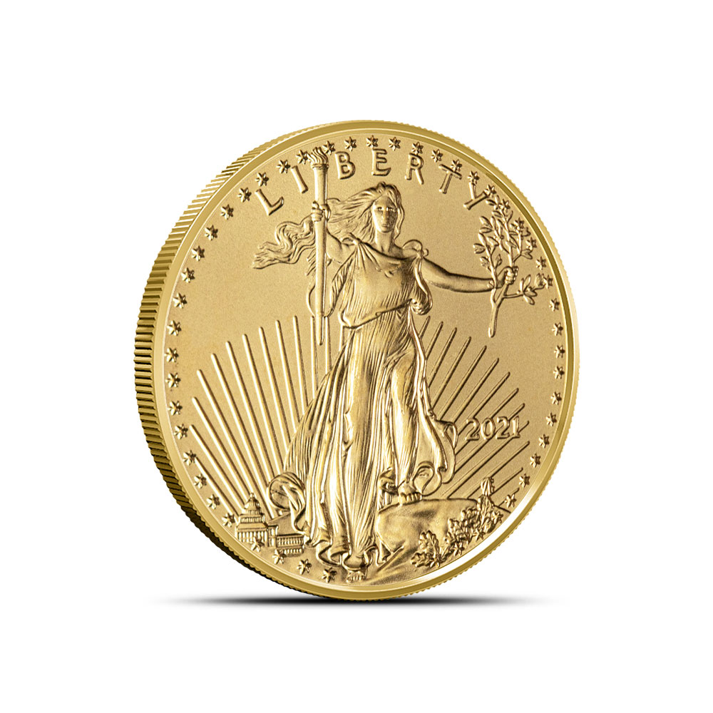 2021 1/4 oz American Gold Eagle Coin (Type 1)