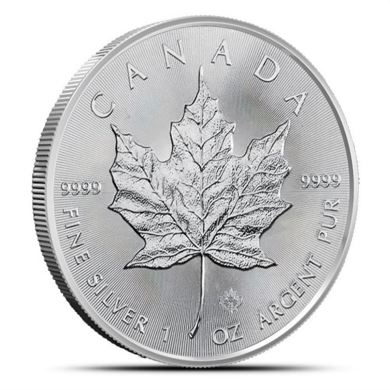 2021 1 oz Canadian Silver Maple Leaf Coin