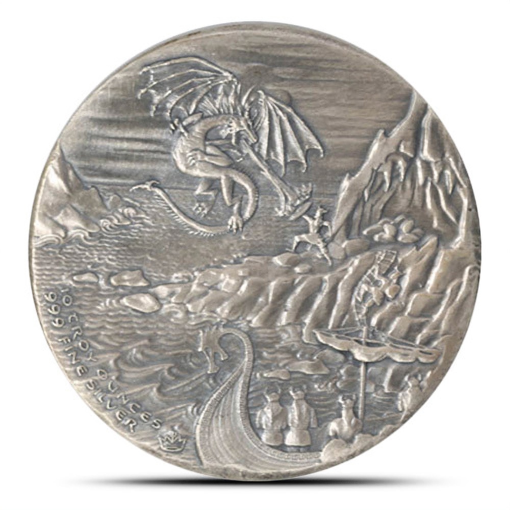 10 oz Silver Round (Varied Condition, Any Mint)