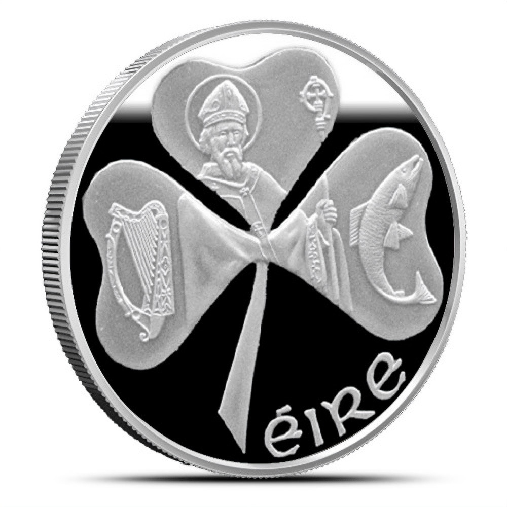 1 oz St. Patricks Day Silver Round (Proof-Like, New)