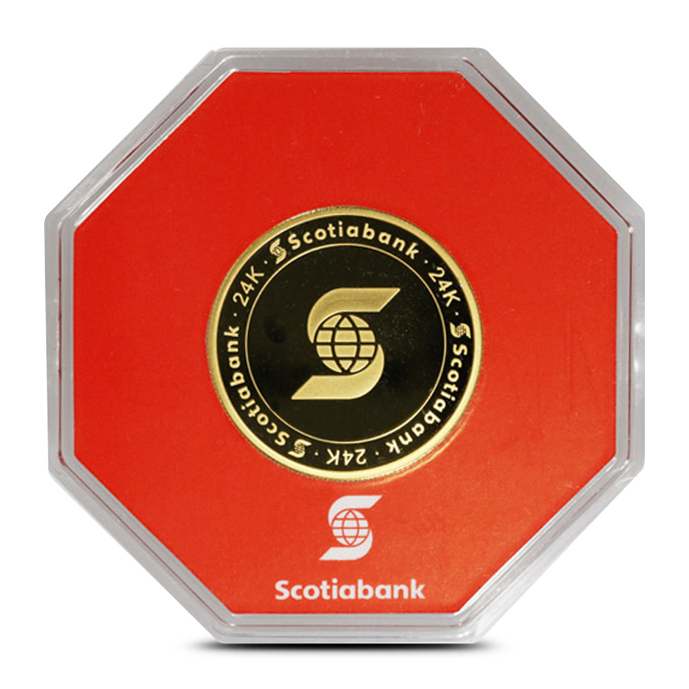 1 oz Scotiabank Gold Round (Secondary Market)