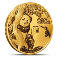 2021 15 Gram Chinese Gold Panda Coin (BU)