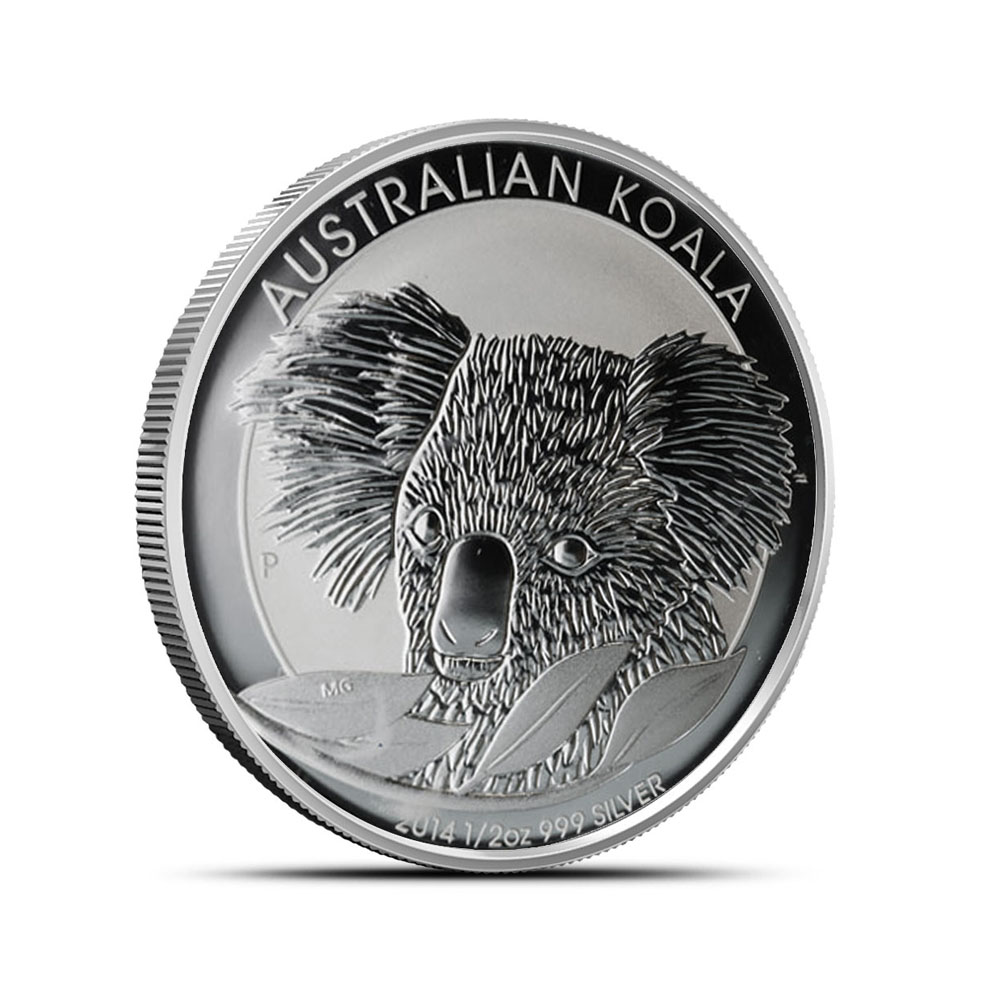 1/2 oz Australian Silver Koala Coin (Random Year)