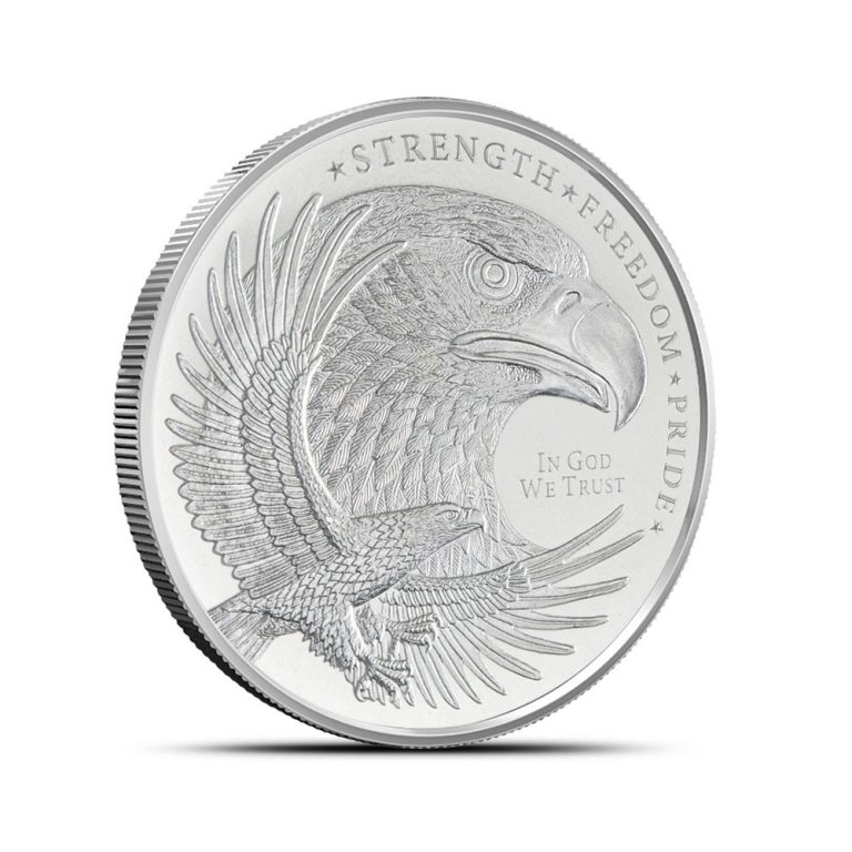 1/2 oz GSM Eagle Silver Round (New)