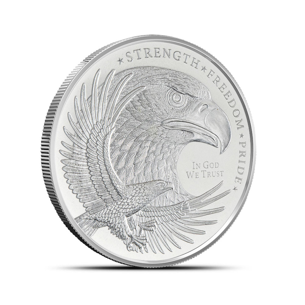1/2 oz GSM Eagle Silver Round (New)