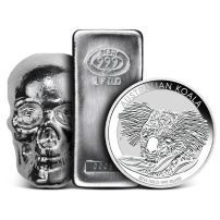 1 Kilo Silver (Varied Condition, Any Mint, Various Forms)