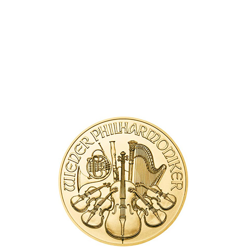 1/25 oz Austrian Gold Philharmonic Coin (Random Year)
