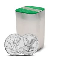 2022 1 oz American Silver Eagle Tube (20 Coins, BU) l JM