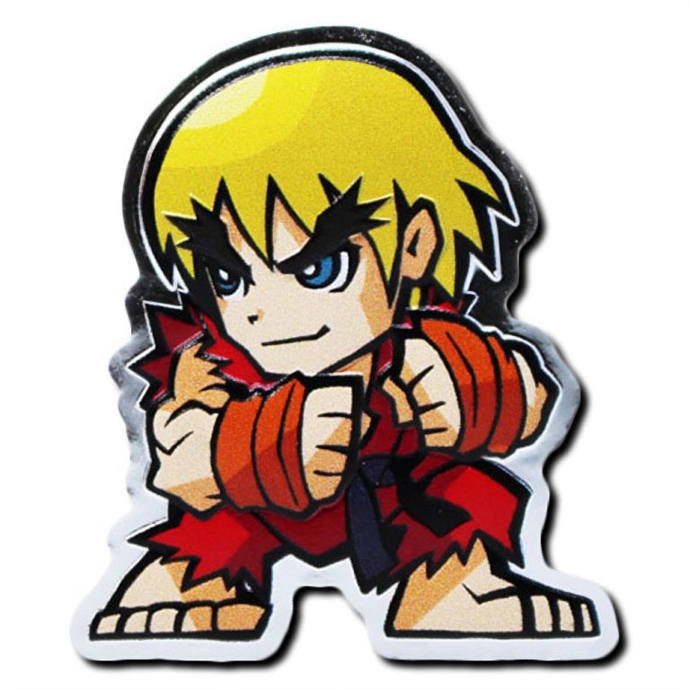 2021 1 oz Fiji Street Fighter Series Ken Silver Coin