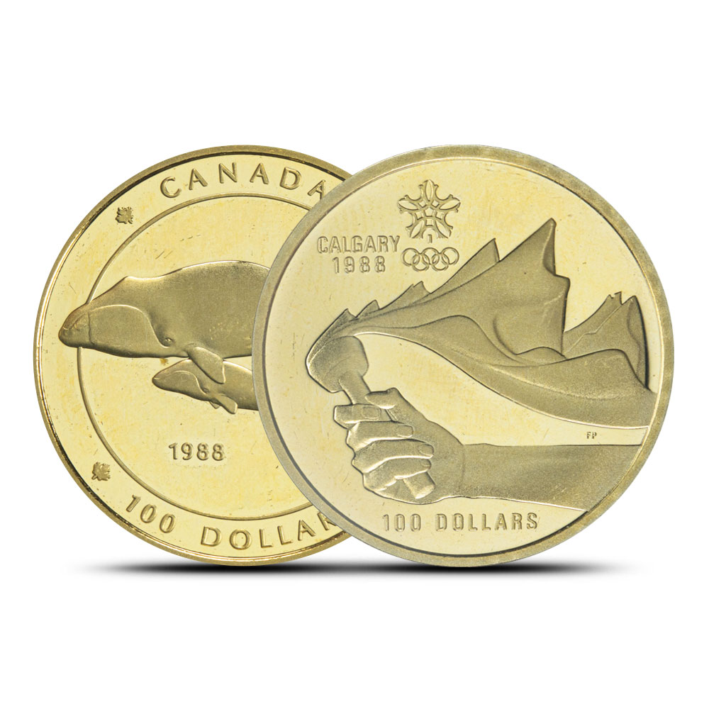 1/4 oz Canadian Gold Commemorative Coin (Random Year)