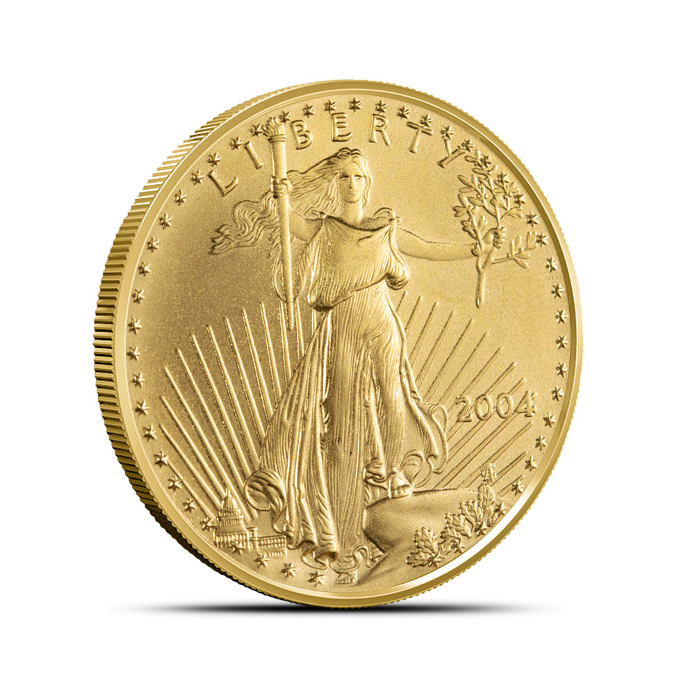 2004 1/2 oz American Gold Eagle Coin