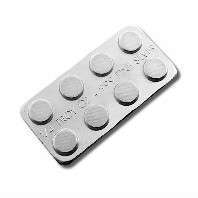 1/4 oz Monarch Building Block Silver Bar (New)