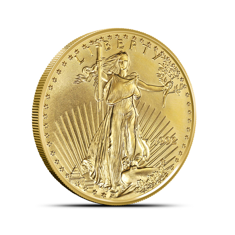 1992 1/2 oz American Gold Eagle Coin