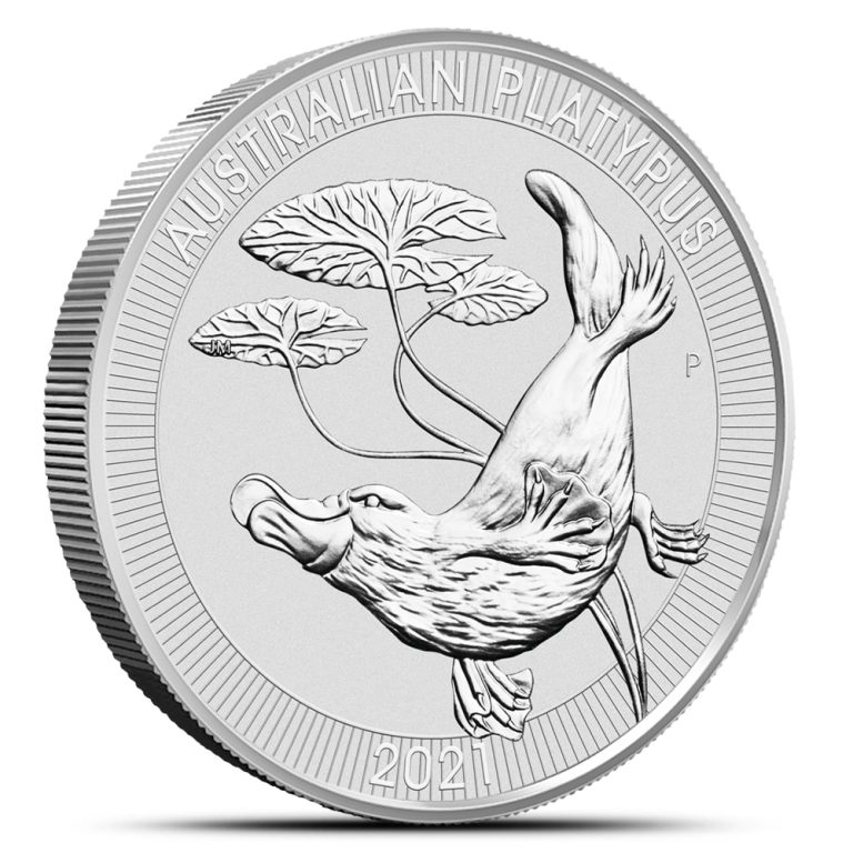 2021 1.5 oz Australian Silver Platypus Coin (BU)