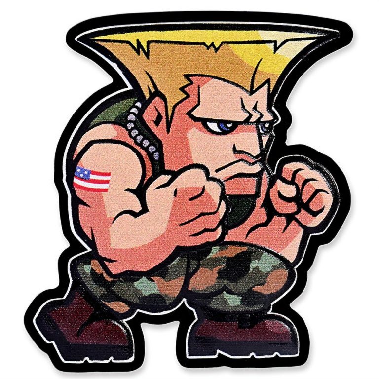 2022 1 oz Fiji Silver Street Fighter Series Guile Shaped Coin